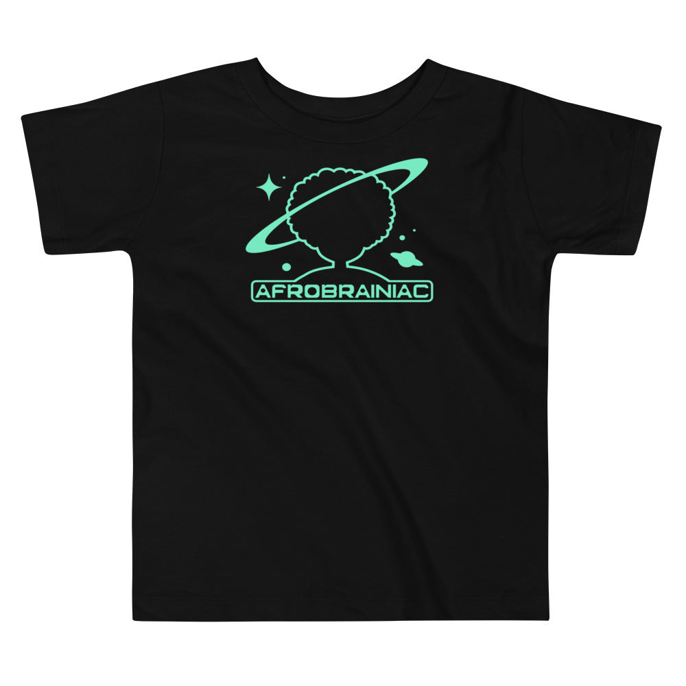 AB "AfroBrainiac" Toddler T-Shirt - Seafoam Green
