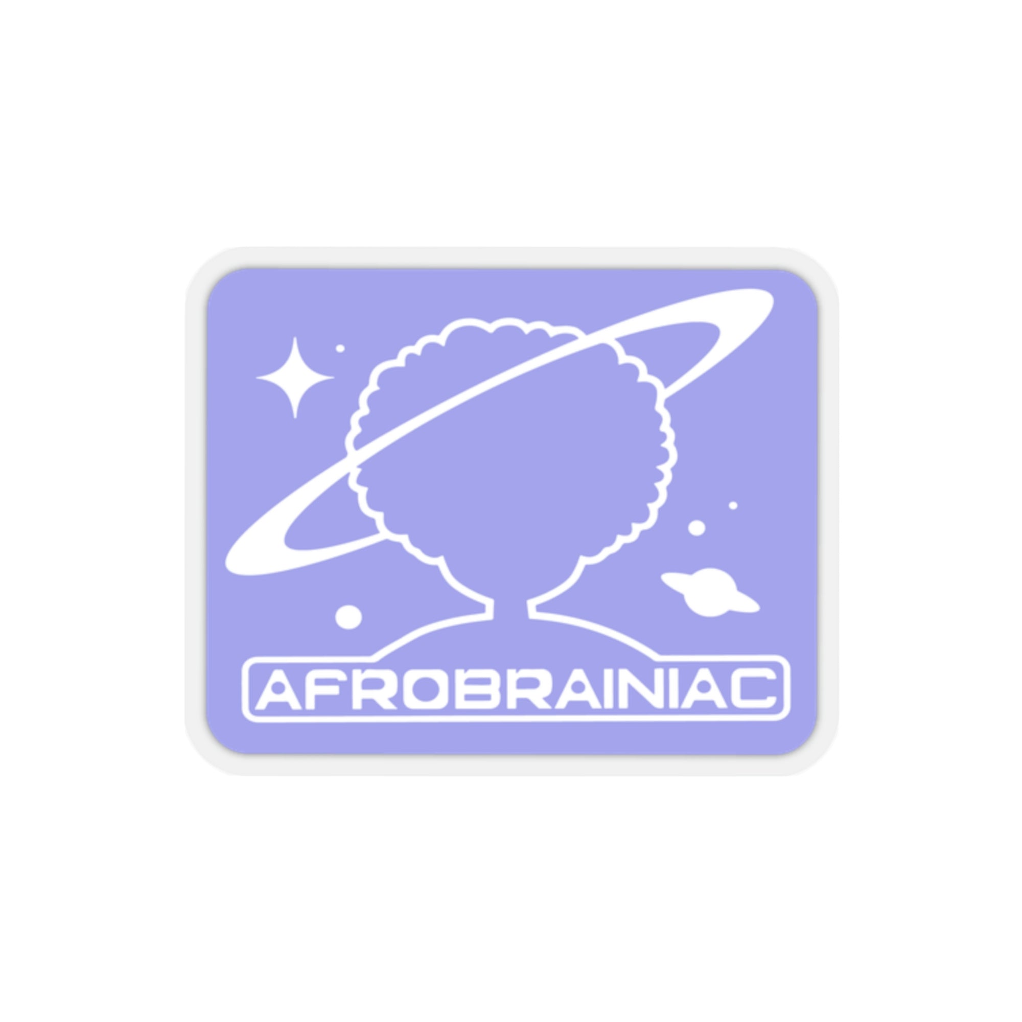 AB "Brainiac" Sticker - Lavender