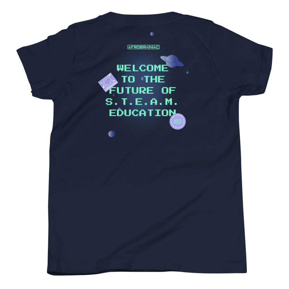 AB "Welcome to Future" Unisex Youth T-Shirt - Lavender